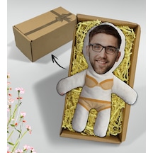 Bk Gift Hediye Kutusunda Kişiye Özel Eğlenceli Surat Bebek Yastık-20, Arkadaşa Hediye, Sevgiliye Hediye, Doğum Günü Hediyesi Kobitmeyencom33167 Bk Gif
