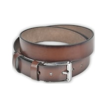 Deepsea Erkek Kahve 4 Cm Eninde Demir Tokalı Suni Deri Spor Kemer 2402613 False