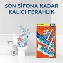 Mr Muscle Klozet Blok 2'li, 77.2g 1 Paket 1 X 122 G