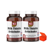 Ncs Milk Thistle Artichoke Zerdeçal 2 x 90 Tablet + Hap Kutusu