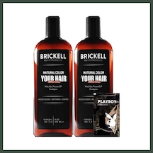 Bezos Brickell Erkeklere Özel Aslko2:0308 Anti-white 2ad 237 Ml Beyaz Saç Sakal Bakım Şampuanı + Yanında Jel Nhr