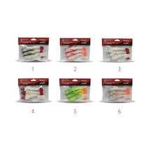 Captain 3567 Cracker Soft 10cm Levrek Turna Silikonu 3'lü Set Sun