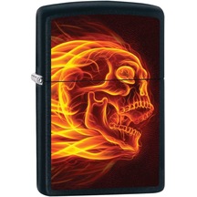 Zippo Alevli Kuru Kafa Çakmak Yeni Model 083676