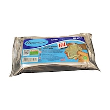 Acrox Ax-801 Seramik Hamuru Beyaz Kil 250gr - Doğal Kil, Hava İle Kuruyan Model Kili