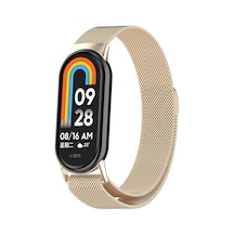 Xiaomi Smart Band 8 Zore Krd-01 Metal Kordon-starlight