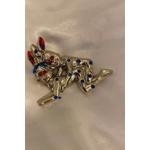 Magnet Playboy Tavşan Eroti K Figürlü Taşlı Metal Mıknatıs Magnet 1