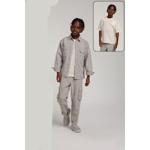 Jack Lions Erkek Pantolon 25yesc2570 Gri