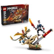 LEGO® NINJAGO® Ejderha Kılıcı Savaşı 71871 - 9 Yaş ve Üzeri Çocuklar için 4 Minifigür İçeren Oyuncak Yapım Seti (1016 Parça)
