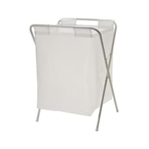 50 Litre Beyaz,katlanır, Çamaşır Sepeti Açılır Kapanır Pratik Kirli Sepeti 50 Lt U42x G43x Y60 Cm Açık Bej