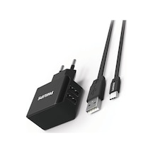 Philips Uyumlu DLP2502C Type-C USB Kablo Ve Şarj Cihazı