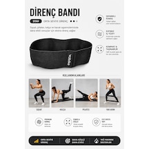Voltrike Direnç Lastiği Orta-sert Siyah Beyaz - Gri