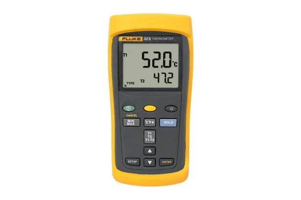 Fluke 52 Iı - Çift Girişli Dijital Termometre - Netes