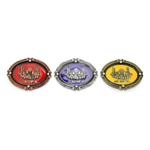 İstanbul Temalı Metal Magnet Ayasofya Kabartmalı