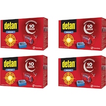 DETAN SİVRİSİNEKSİZ 10 GECE SÜPER MAT VE CİHAZ x 4 ADET