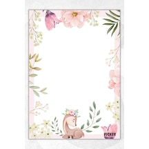 A5 Ceylan Bloknot Çizgisiz Defter - 50 Yaprak - Memopad - Notepad - Not Defteri - Not Kağıdı Çok Renkli Çok Renkli