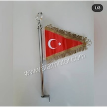 Motosiklet Makam Barağı Filama Gold Sarı Püsküllü