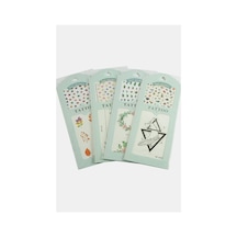 Karışık - 79 - Tattoo Dövme Sticker 1 - Spt-gld - Adet Mavi
