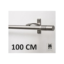 İnox Füme Alüminyum Tek Kanallı Rustik - Dekoratif Rustik İnox100cm - 891566114 İnox100cm