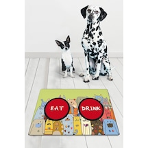Pvc Polous Kedi Köpek Mama Paspası Köpek - Kedi Eşyaları Malzemeleri Aksesuarı