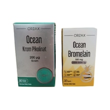 Ocean Krom Pikolinat 90 Kapsül+ocean Bromelain 30 Kapsül İkili Paket