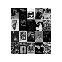 Punk Gotik Poster Seti Afiş A5 20 Adet