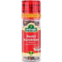 Arifoğlu Renkli Karabiber Taneleri Değirmen Kapak Cam 50 G