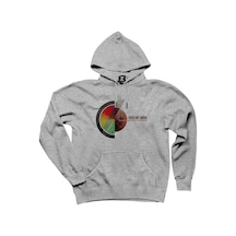 Coheed and Cambria Year of the Black Rainbow Gri Kapşonlu Sweat Gri