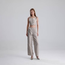 L'aura Corset Juliet Bayan Pantolon Bej