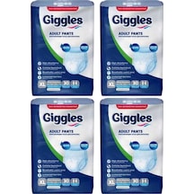 Giggles Külotlu Yetişkin Hasta Bezi Ekstra Büyük Boy XL 4 x 30'lu
