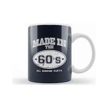 1960s Made In 60s All Genuine Parts Kupa Bardak Porselen Karışık