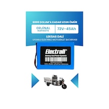 Leksas Dali Batarya Standart Kapasite Lifepo4 72v 45ah Elektrikli Motosiklet Bataryası