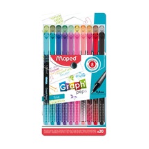 Maped Offis Ve Kırtasiye 749051 Desenli Fineliner Keçeli Kalem