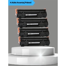 83a Crg737 4'lü  Uyumlu Toner