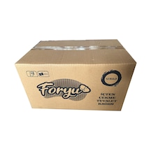 Foryu İçten Çekme Cimri Small Beyaz Rulo Tuvalet Kağıdı - 4 Kg - 2 Kat - 12 Adetlik Koli