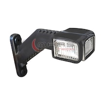 24v Dorse Dış İşaret Boynuz Takoz Lambası Eğri Sarı-kırmızı-beyaz N11.2809