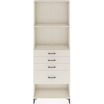 Arges Dolap 2 Raflı 4 Çekmeceli 88x30x243 Aytaşı-aytaşı Aytaşı