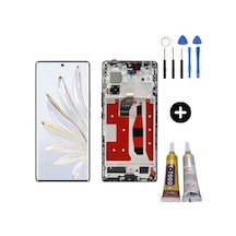 Te Huawei Honor 70 Uyumlu Çıtalı A Kalite Lcd Ekran Dokunmatik + Montaj Seti