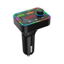 Pdf4 Pd 25w Hızlı Araç Şarj Cihazı İle Ahizesiz Aramalar Fm Verici 7 Renkli Led Işıklar Mp3 Çalar