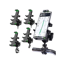 A02 Motosiklet Cep Telefonu Navigasyon Braketi Araba Sürme Anti-şok Alüminyum Alaşımlı Raf Dikiz Aynası Modeli Diğer