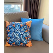 Çift Taraflı Mandala Desenli Dekoratif 2'Li Kırlent Kılıfı Seti (506971004) Çift Taraflı Mandala Desenli Dekoratif 2'Li Kırlent Kılıfı Seti (506971004)