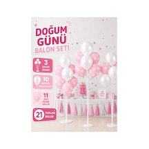 Beyaz - Pembe