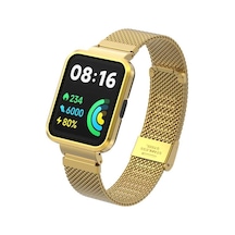 Kilifone - Xiaomi Uyumlu Redmi Watch 2 Lite - Kordon Metal Kordon Krd-66