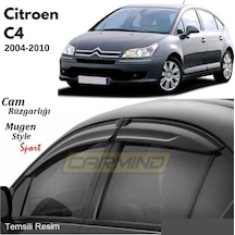 Citroen C4 Mugen Cam Rüzgarlığı 2004-2010