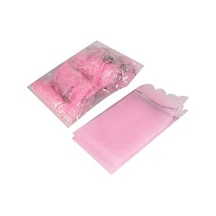 Büzgülü Yasin, Mevlüt Organze Pembe Tül Kese 15x25 Cm 100 Lü