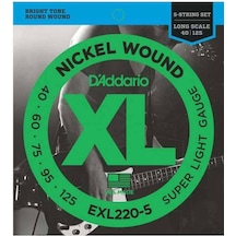 Daddarıo Exl220 Bas Gitar Teli 40-95