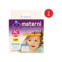 Materni Biberon Süt Saklama Kabı 2 x 80 ML