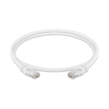 Cat6 Utp Patch Cord 2M Beyaz 24 Awg Fabrikasyon Uçlu