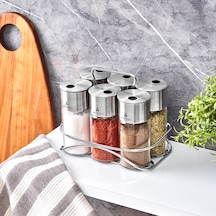 Aryıldız Timeless 7 Parça Baharat Seti 130 Ml Şeffaf