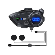 1000 Mt Intrcom Kask Kulaklık Su Geçirmez 4 Eşleşmeli 1000 Mt Grup Sohbet 500 Mt 2 Kş Müzik Paylaşım