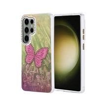 Samsung Uyumlu Galaxy S25 Ultra Kılıf Blade Aynalı Desenli Kapak - Desen 5 0.2M-Çok Renkli
